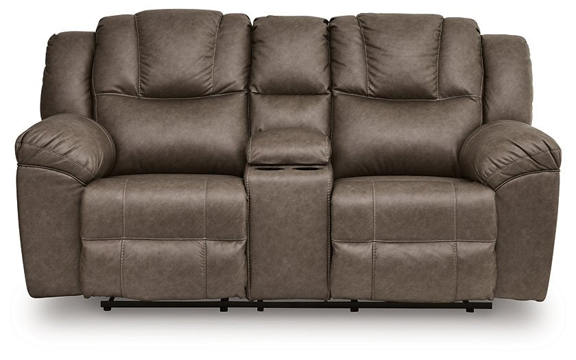Lowilla Reclining Loveseat with Console